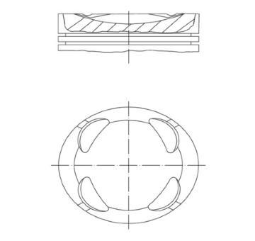 Píst MAHLE 503 PI 00110 000