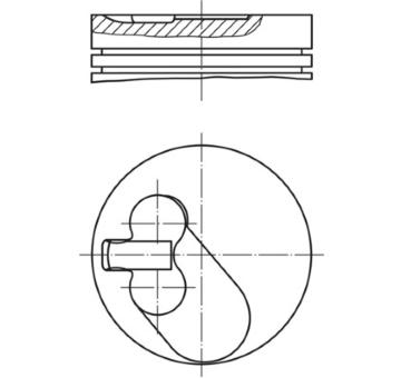 Piest MAHLE 022 19 00