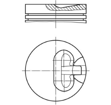 Píst MAHLE 007 78 00