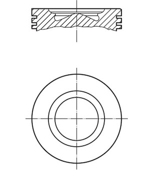 Píst MAHLE 007 PI 00109 001