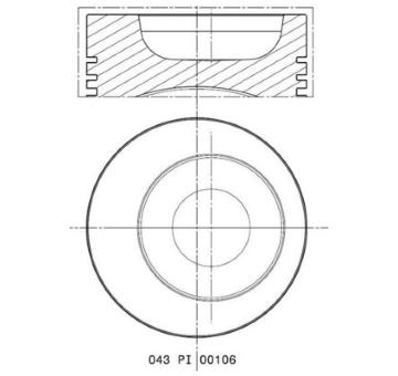 Píst MAHLE 503 48 02