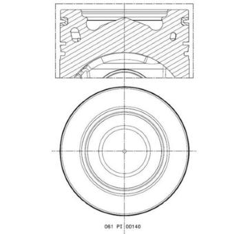 Píst MAHLE 061 PI 00140 000