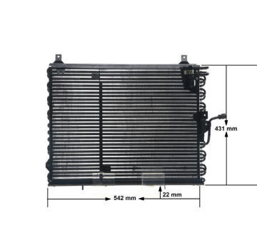 Kondenzátor, klimatizace MAHLE AC 150 000S