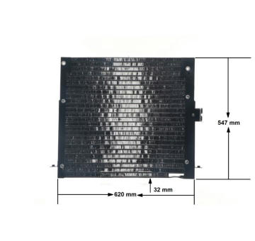 Kondenzátor, klimatizace MAHLE AC 203 000S