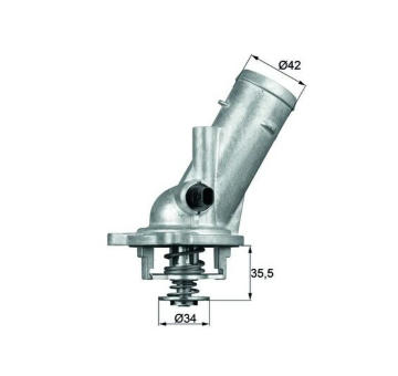 Termostat, chladivo MAHLE TM 10 87