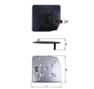 Hydraulický filtr, automatická převodovka MAHLE HX 263