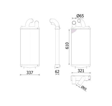 Chladič turba MAHLE CI 702 000P