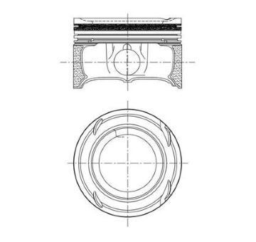 Píst MAHLE 001 PI 00200 000