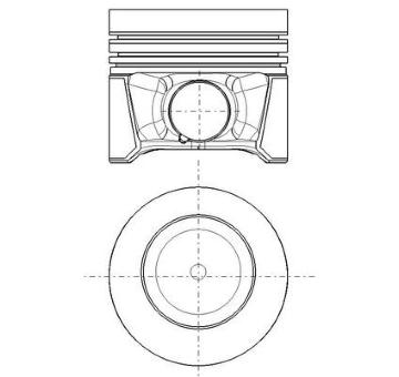 Píst MAHLE 028 PI 00179 000