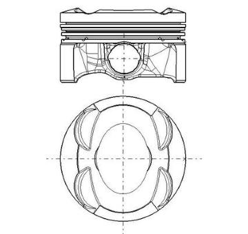 Píst MAHLE 039 PI 00138 000