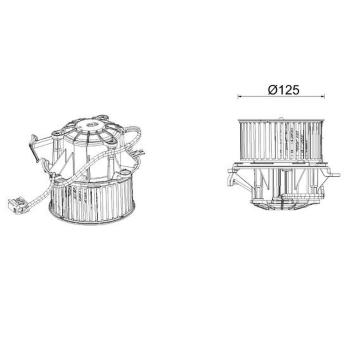 vnitřní ventilátor MAHLE AB 339 000P