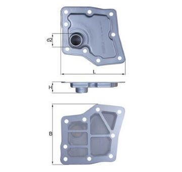 Hydraulický filtr, automatická převodovka MAHLE HX 259