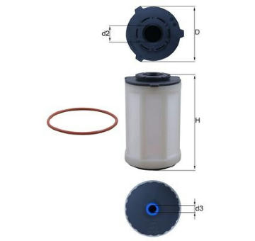 palivovy filtr MAHLE KX 655D