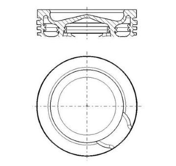 Piest MAHLE 001 PI 00194 000