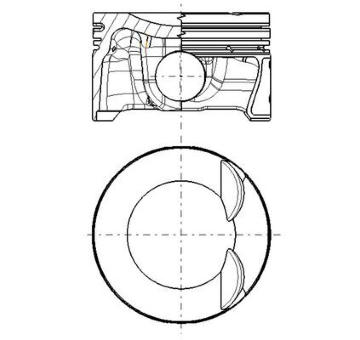 Piest MAHLE 028 PI 00164 000