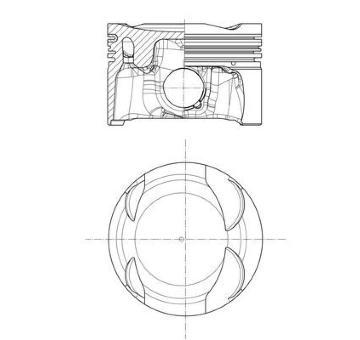 Píst MAHLE 028 PI 00188 000