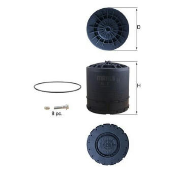 Vysoušecí patrona vzduchu, pneumatický systém MAHLE AL 27