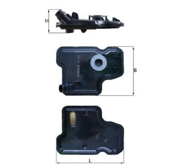 Hydraulický filtr, automatická převodovka MAHLE HX 395