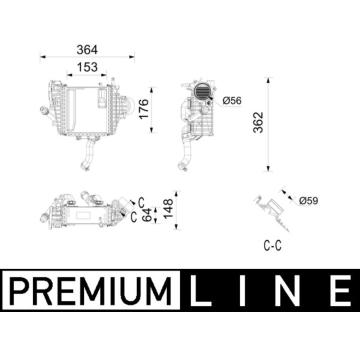 chladič turba MAHLE CI 737 000P