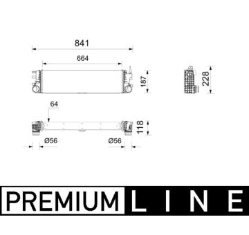 Chladič turba MAHLE CI 742 000P
