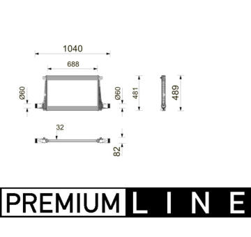 Chladič turba MAHLE CI 743 000P