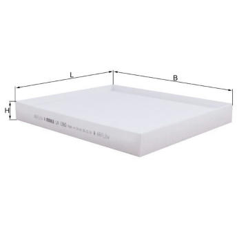 Filter vnútorného priestoru MAHLE LA 1960