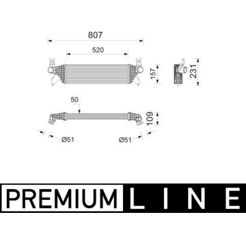Chladič turba MAHLE CI 748 000P