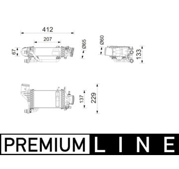 Chladič turba MAHLE CI 753 000P