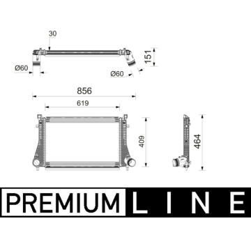 Chladič turba MAHLE CI 745 000P