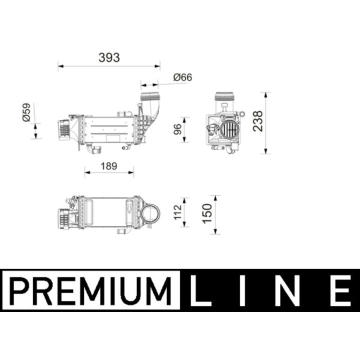 Chladič turba MAHLE CI 752 000P