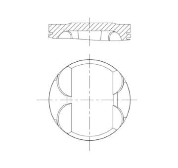 Piest MAHLE 082 PI 00100 002