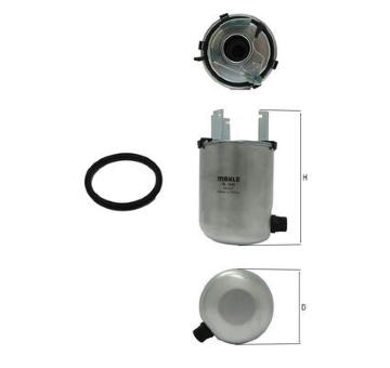 Palivový filter MAHLE KL 1245D