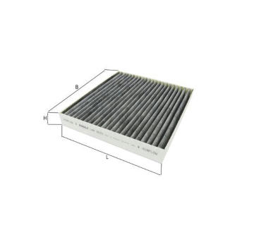 Filter vnútorného priestoru MAHLE LAK 2033