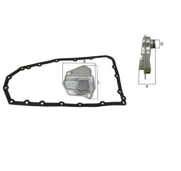 Hydraulický filtr, automatická převodovka MAHLE HX 269D