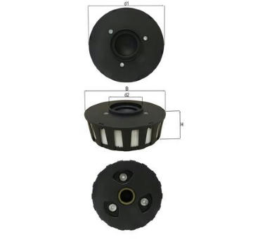 Filtr, odvzdusneni klikove skrine MAHLE SOX 8