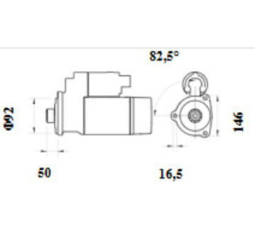 Startér MAHLE MS 1228