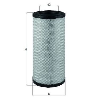 Vzduchový filtr MAHLE LX 3596