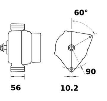 generátor MAHLE MG 648