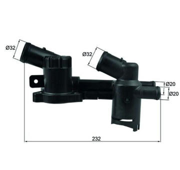 Termostat, chladivo MAHLE TH 52