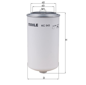 palivovy filtr MAHLE ORIGINAL KC 543
