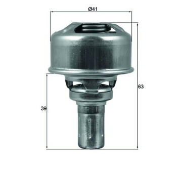 Termostat chladenia MAHLE TX 174 86