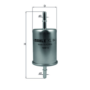 palivovy filtr MAHLE ORIGINAL KL 84