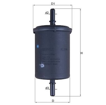 palivovy filtr MAHLE ORIGINAL KL 248