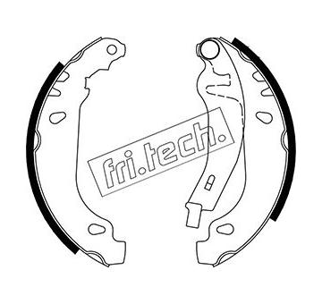 Sada brzdových čelistí fri.tech. 1022.032Y