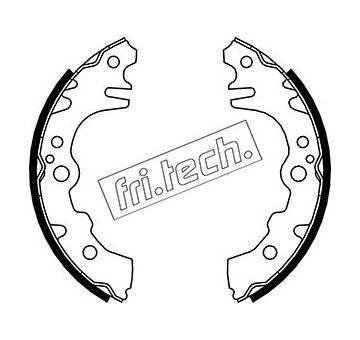 Sada brzdových čelistí fri.tech. 1026.351