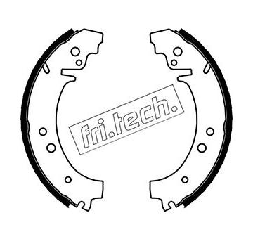 Sada brzdových čelistí fri.tech. 1034.076