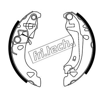 Sada brzdových čelistí fri.tech. 1034.094