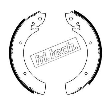 Sada brzdových čelistí fri.tech. 1040.080
