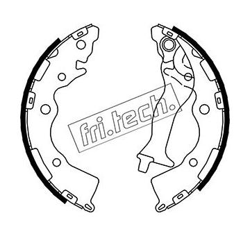 Sada brzdových čelistí fri.tech. 1046.218