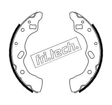 Sada brzdových čelistí fri.tech. 1049.145